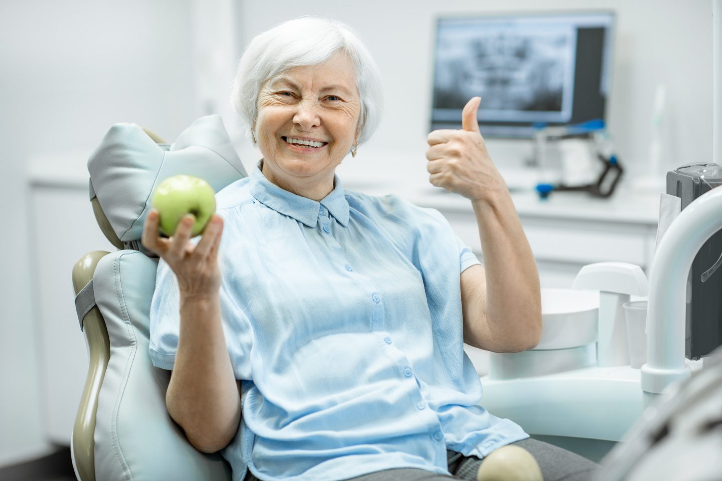 Dental Implant Happy Patient