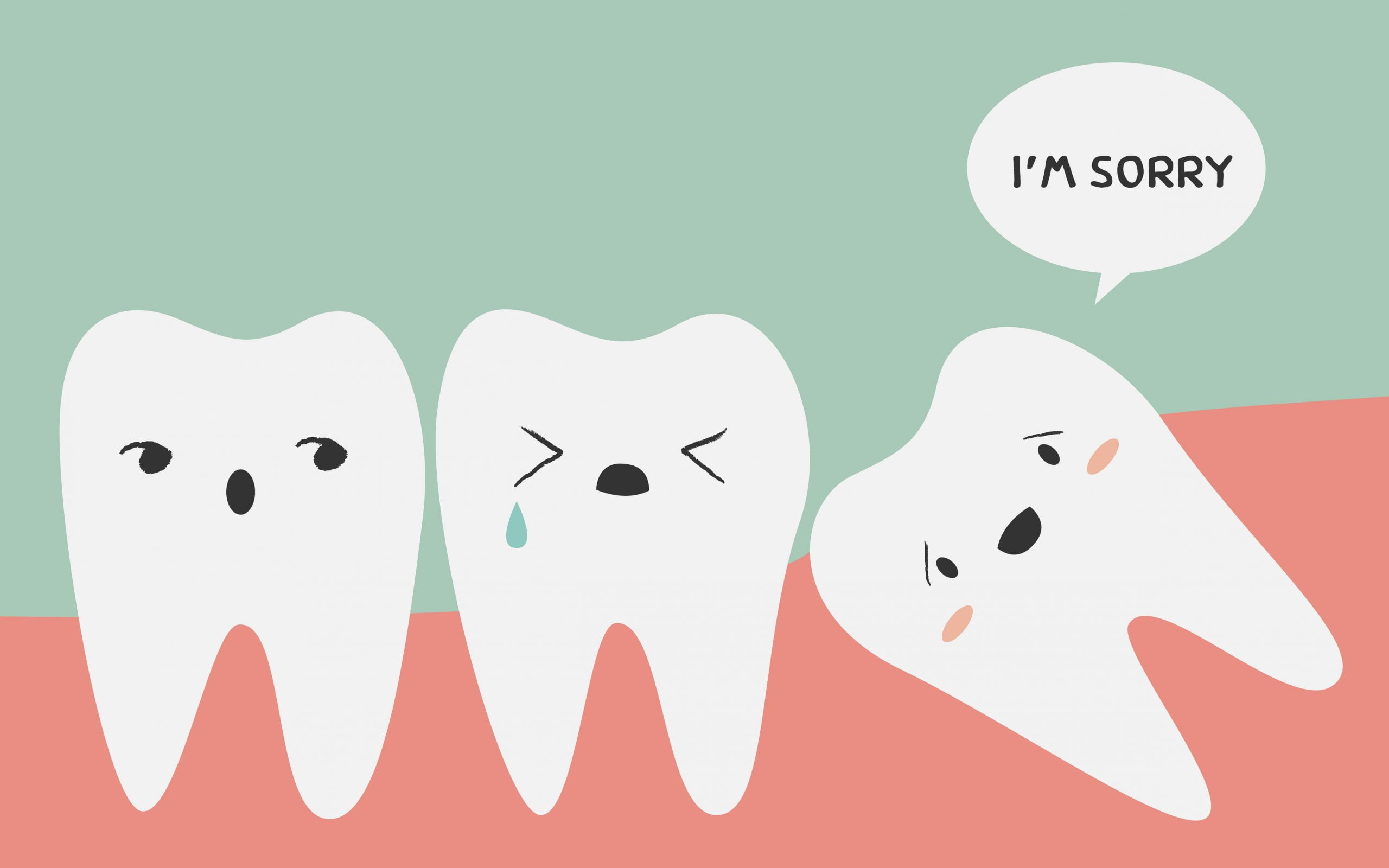 wisdom teeth impact sore